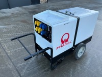 PRAMAC P11000 +HUK 10KVA DIESEL SILENT MOBILE GENERATOR - 3