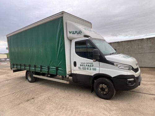 IVECO DAILY 70C12 7.2 TON CURTAINSIDER