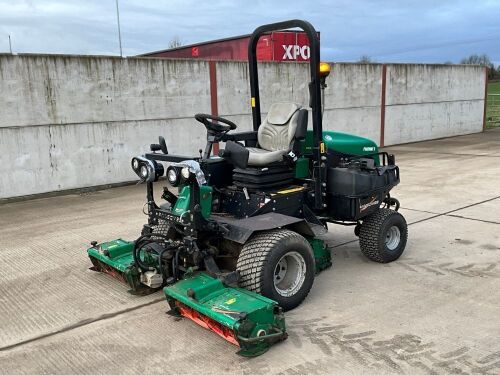 RANSOMES PARKWAY 3 GANG ROAD LEGAL RIDE ON DIESEL 4WD LAWNMOWER