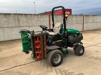 RANSOMES PARKWAY 3 GANG ROAD LEGAL RIDE ON DIESEL 4WD LAWNMOWER - 2