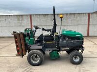 RANSOMES PARKWAY 3 GANG ROAD LEGAL RIDE ON DIESEL 4WD LAWNMOWER - 3