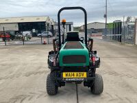 RANSOMES PARKWAY 3 GANG ROAD LEGAL RIDE ON DIESEL 4WD LAWNMOWER - 7