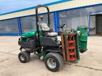 RANSOMES PARKWAY 3 GANG ROAD LEGAL RIDE ON DIESEL 4WD LAWNMOWER - 10