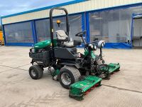 RANSOMES PARKWAY 3 GANG ROAD LEGAL RIDE ON DIESEL 4WD LAWNMOWER - 20