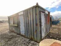 APPROX. 20ft x 10ft ANTI VANDAL SITE OFFICE / CANTEEN - 3