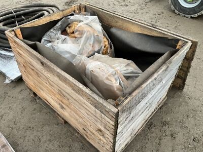 WOODEN CRATE TO INC. 2No. UNUSED GEARBOXES TO SUIT MIXER LORRY