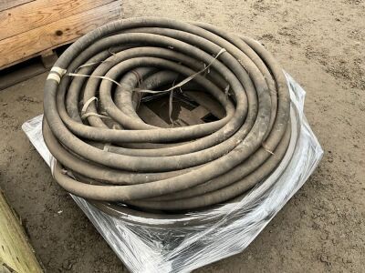 PALLET TO INC. UNUSED WATER HOSE TO SUIT MIXER TRUCK