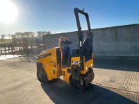 JCB CT160-80 DOUBLE DRUM RIDE ON VIBRATING ROLLER - 3