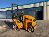 JCB CT160-80 DOUBLE DRUM RIDE ON VIBRATING ROLLER - 7