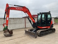 KUBOTA KX080-4a 8 TON MIDI EXCAVATOR