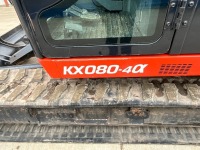 KUBOTA KX080-4a 8 TON MIDI EXCAVATOR - 9