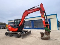 KUBOTA KX080-4a 8 TON MIDI EXCAVATOR - 17