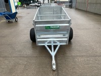 APPROX. 5ft x 3ft UNUSED RANCHER GALVANISED SHEEP TRAILER - 2