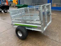 APPROX. 5ft x 3ft UNUSED RANCHER GALVANISED SHEEP TRAILER - 5