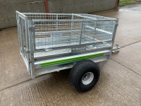 APPROX. 5ft x 3ft UNUSED RANCHER GALVANISED SHEEP TRAILER - 8