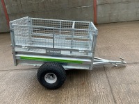 APPROX. 5ft x 3ft UNUSED RANCHER GALVANISED SHEEP TRAILER - 11