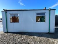 APPROX. 16ft x 8ft STEEL CLAD OFFICE - 6