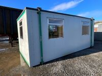 APPROX. 16ft x 8ft STEEL CLAD OFFICE - 7