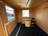 APPROX. 16ft x 8ft STEEL CLAD OFFICE - 17