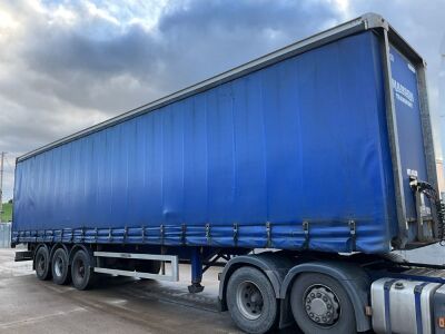 MONTRACON 45ft TRI AXLE CURTAINSIDER ON AIR