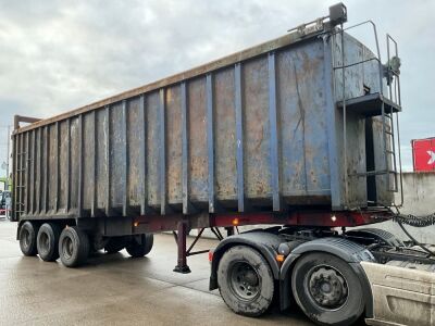 Mc ERLAIN 38 TON TRI AXLE TIPPING SCRAP TRAILER