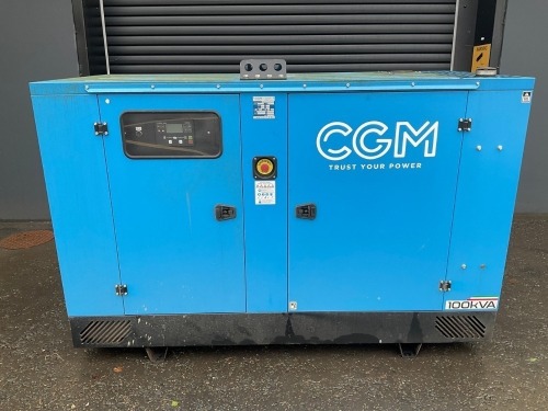 CGM 100P 100KVA SUPER SILENT 3 PHASE DIESEL GENERATOR