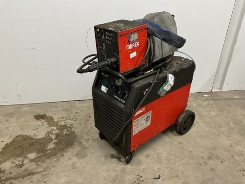 MUREX TRANSMIG 403S 3 PHASE MIG WELDER & POWER FEED