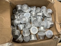 PALLET LOT TO INC. ASSORTED TRICLAMPS, CAMLOCKS, TRICLAMP M THREADS, TRICLAMP FERRULES, TRICLAMP GASKETS, ETC - 6