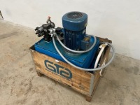 MHS 3 PHASE HYDRAULIC POWER PACK C/W 6.3KW MOTOR - 3