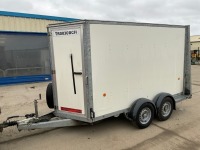 IFOR WILLIAMS APPROX10FT X 6FT TWIN AXLE 2.7 TON BOX TRAILER - 2