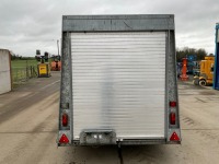 IFOR WILLIAMS APPROX10FT X 6FT TWIN AXLE 2.7 TON BOX TRAILER - 5