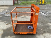 APPROX. 3FT X 3FT SAFETY BASKET TO SUIT FORKLIFT - 2