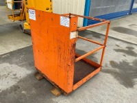 APPROX. 3FT X 3FT SAFETY BASKET TO SUIT FORKLIFT - 5