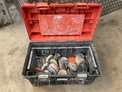 TOOL BOX TO INC. ASSORTED FLOOR GRINDING DISCS