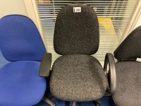 3No. ASSORTED OPERATOR CHAIRS - 4