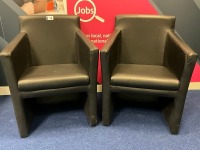 2No. MEETING CHAIRS - 2