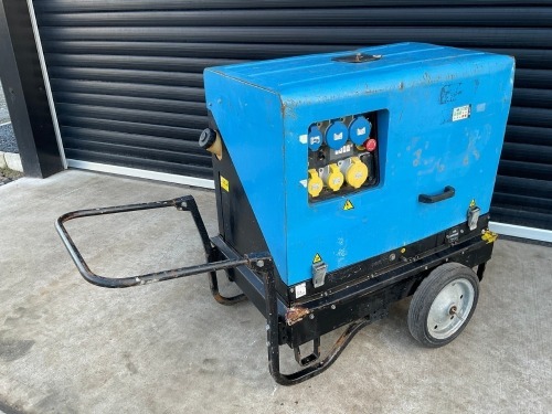 PRAMAC 6KVA KEY START DIESEL MOBILE GENERATOR