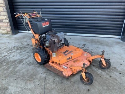 SCAG 36 ADVANTAGE PETROL BELT DRIVEN WALK BENIND COMMERCIAL LAWNMOWER