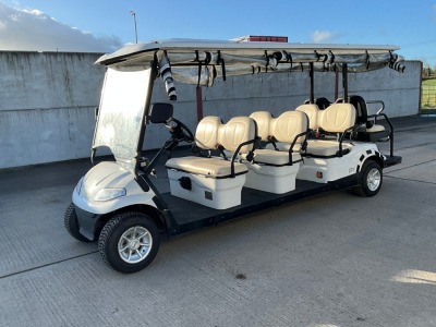 LV TONG LT8 8 SEATER BATTERY OPERATED GOLF BUGGY