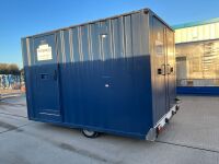 APPROX 12ft x 7ft BOSS CABINS SINGLE AXLE ANTI VANDAL WELFARE UNIT - 5