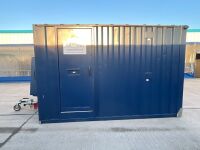 APPROX 12ft x 7ft BOSS CABINS SINGLE AXLE ANTI VANDAL WELFARE UNIT - 10