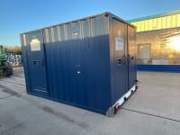 APPROX 12ft x 7ft BOSS CABINS SINGLE AXLE ANTI VANDAL WELFARE UNIT - 11