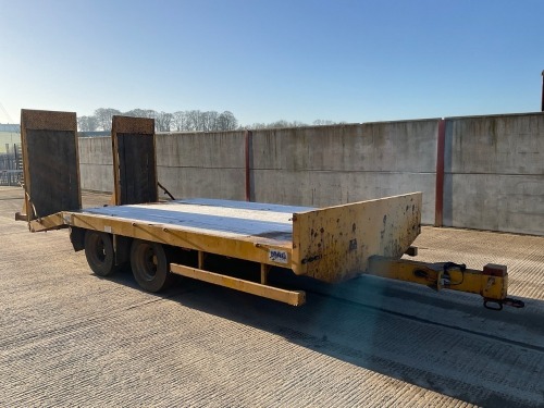 MAC 18FT 11 TON TWIN AXLE LOW LOADER