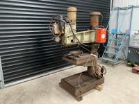 QUALTERS & SMITH 3 PHASE RADIAL ARM DRILL - 6