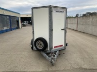 IFOR WILLIAMS APPROX10FT X 6FT TWIN AXLE 2.7 TON BOX TRAILER - 2