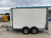 IFOR WILLIAMS APPROX10FT X 6FT TWIN AXLE 2.7 TON BOX TRAILER - 5