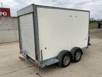 IFOR WILLIAMS APPROX10FT X 6FT TWIN AXLE 2.7 TON BOX TRAILER - 8