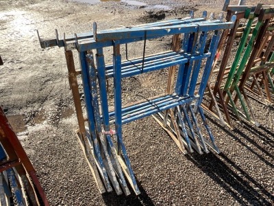 5No. LARGE BUILDERS TRESTLES