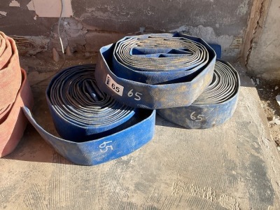 3No. ROLLS OF LAY FLAT HOSING