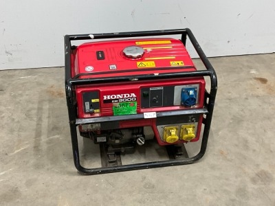 HONDA EM3000X 2.7KVA PETROL GENERATOR